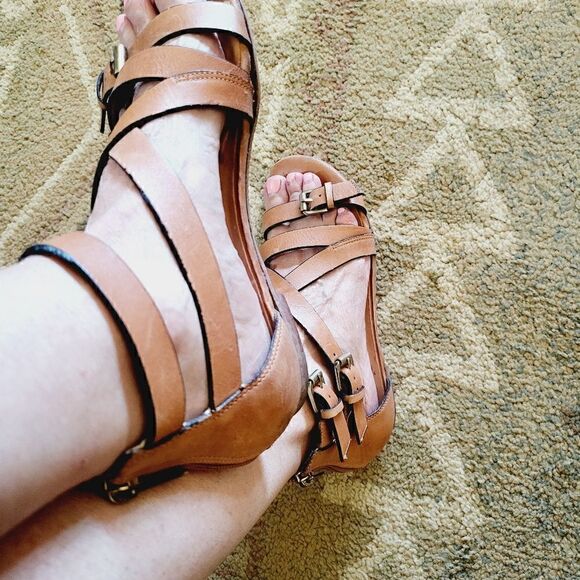 Pour La Victoire great soft leather gladiator sandal - Picture 6 of 7